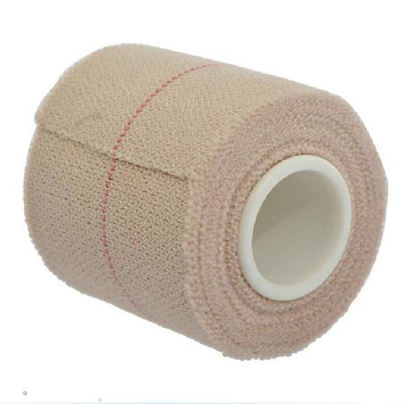 Cotton Elastic Adhesive Bandage Eab White Color with Red Line Size 2"/3"/4"X 5 Yards 1 Roll/Polybag Horse Bandage Heavy Elastic Bandages