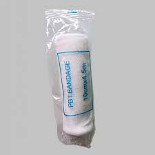 PBT Self Fixing Bandages - Elastic Cohesive Bandages, Self-Fixing and Easy Application - Hypoallergic and Latex Free (4cm X 4m)