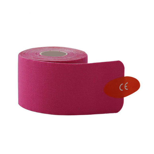 Pre-Cut Kinesiology Tape in Different Colors for Men and Women Who Have Muscle Pains