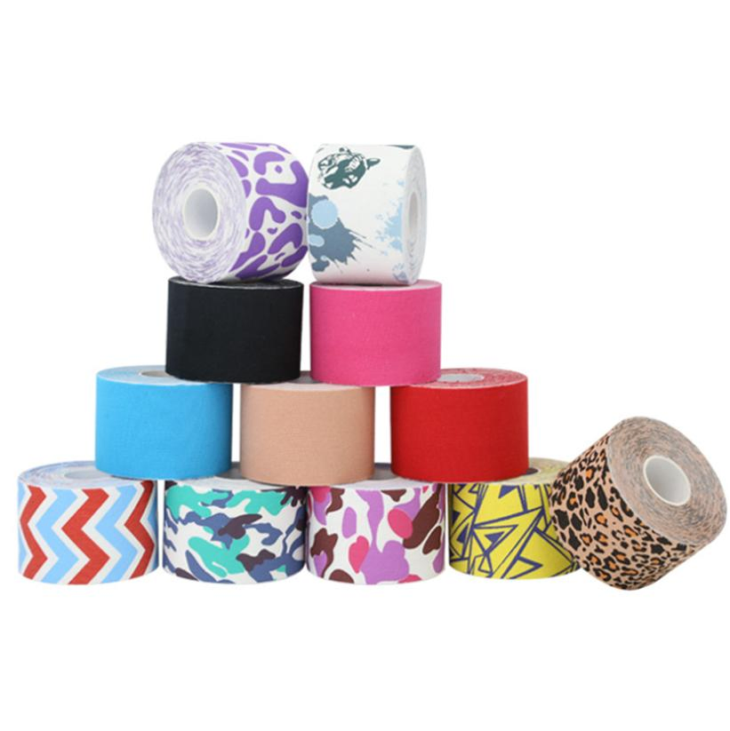 Wholesale Multi Color Sports Muscle Kinesiology Tape Waterproof Kinesiology Tape Precut