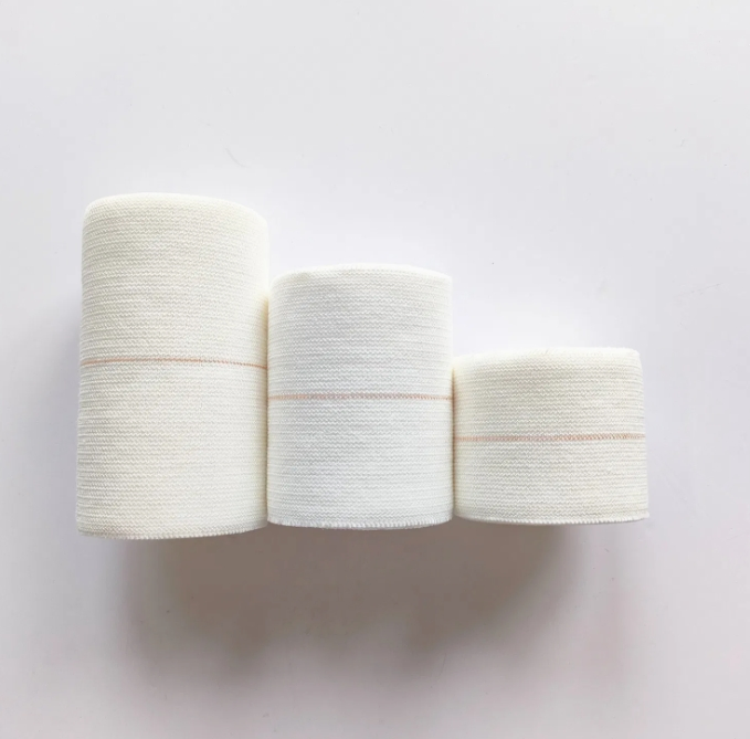 TPS Best Selling Medical Elastic Cotton Elastoplas H-Eab Adhesive Heavy Elastic Bandage 5cmx4.5m