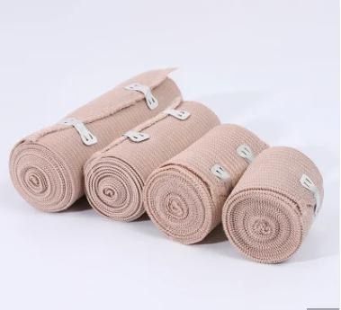 Medical High Compression 90g Rubber Complexion Elastic Cohesive Bandage