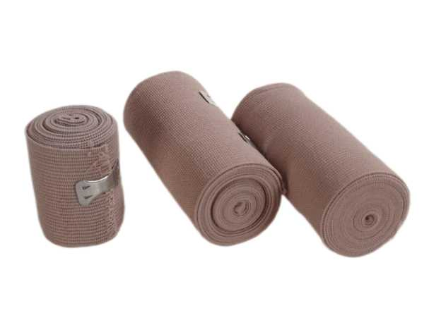 Medical Disposable Rubber/Spandex + Cotton High-Elastic Bandage CE/ISO/FDA/Sfda