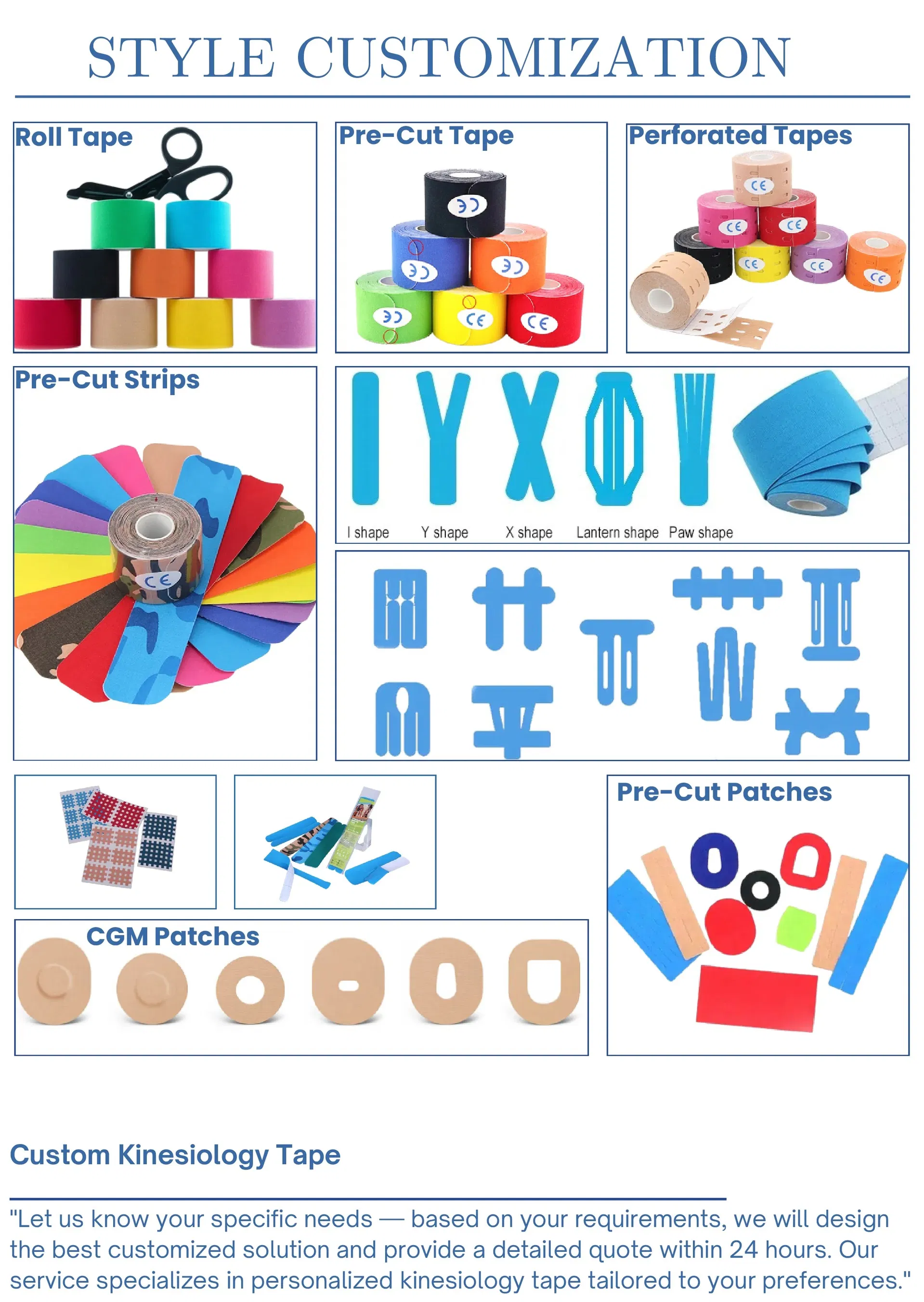 Kinesiology Tape Colors