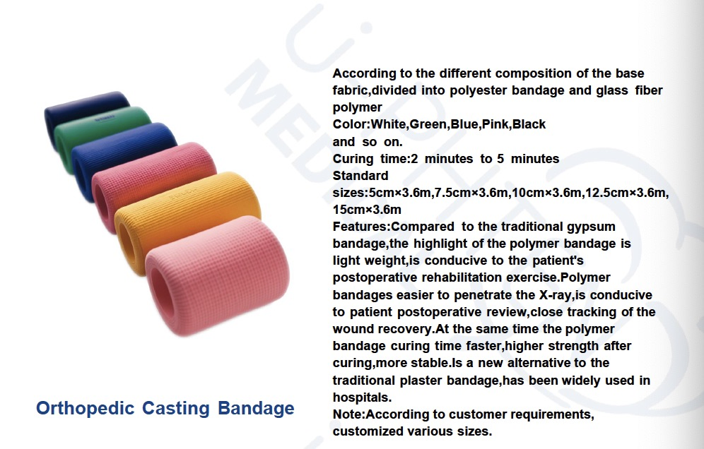Compression Bandage System/Cotton Adhesive Bandage/Elastic Bandage/Orthopedic Casting Bandage