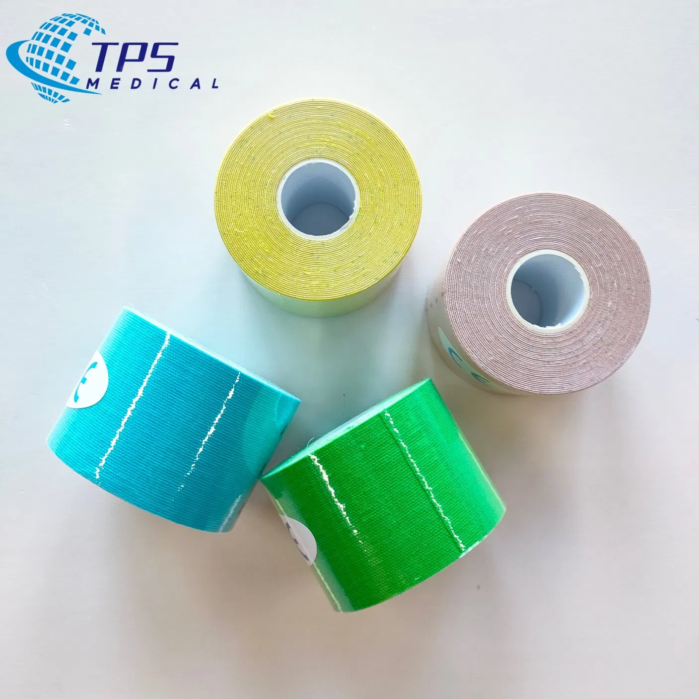 TPS Medical Elastic Cotton 5cm X 5m Muscle Athletic Support Kinesiology Sports Tape for Pain Relief