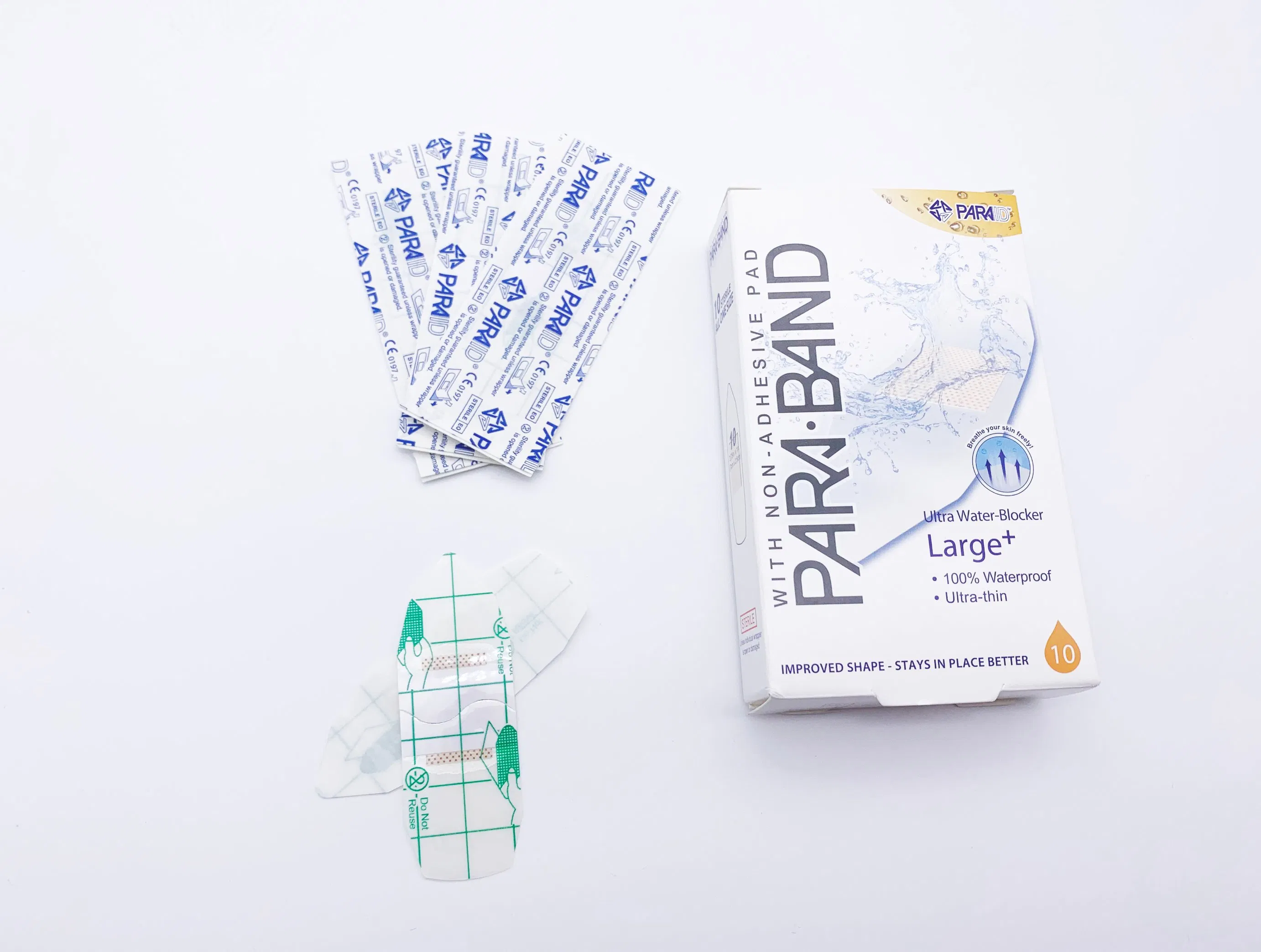 Clear Waterproof PU Extra Large Adhesive Bandage Strips