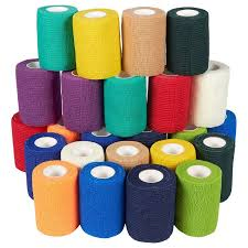 Self Adherent Flexible Elastic Non Woven Latex Free Cohesive Bandage