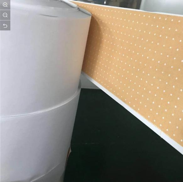 Jumbo Medical Plaster Zinc Oxide/PE/Silk/Non-Woven Paper Tape Semi-Finished Raw Material