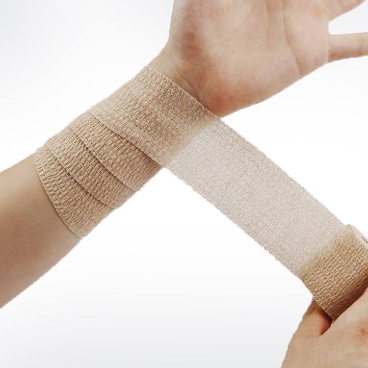 Latex Free High Quality Flexible Vet Wrap Non -Woven Cotton Cohesive Bandage