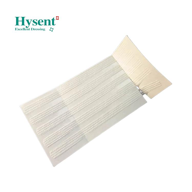 6*75mm/3 S Trips Wound Skin Closure Steri-Strip Adhesive Tape Sterile Skin Closure Tape Less Posting Medical Adhesive Tape