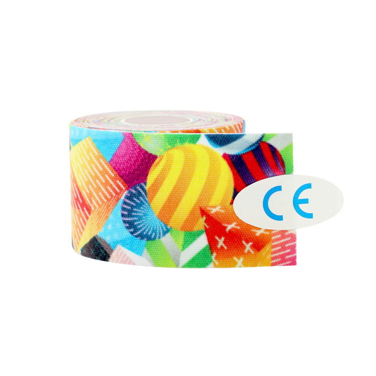 Customized OEM Wholesale Kinesiology Tapes with Various Prints and Colors