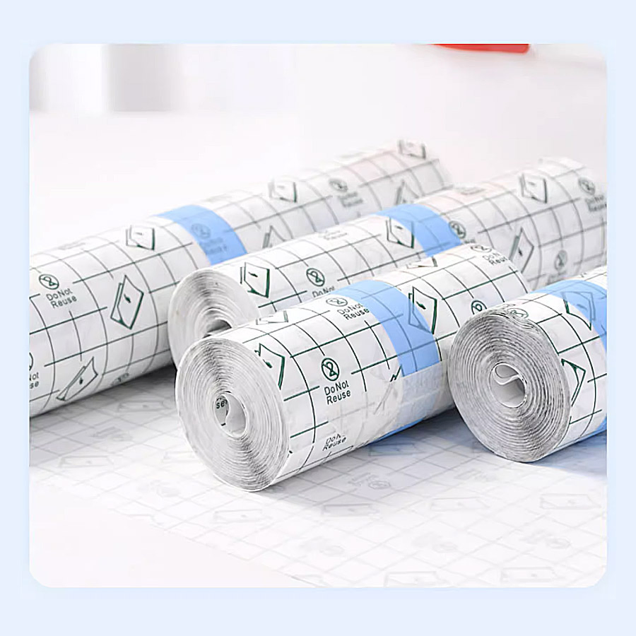 PU Film Tape Sticker Medical Waterproof Transparent Bandage Film Showering Swimming Tattoo Breathable Stretch Adhesive Bandage