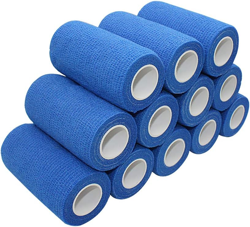 10cm Wide Self-Stick Compression Non-Woven Elastic Cohesive Bandage with Latex-Free CE Certified