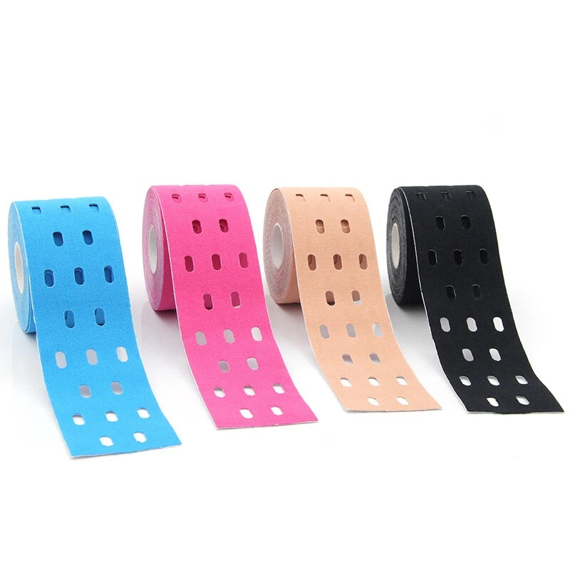 Factory Direct Premium Breathable Perforated Kinesio Tape for Sports