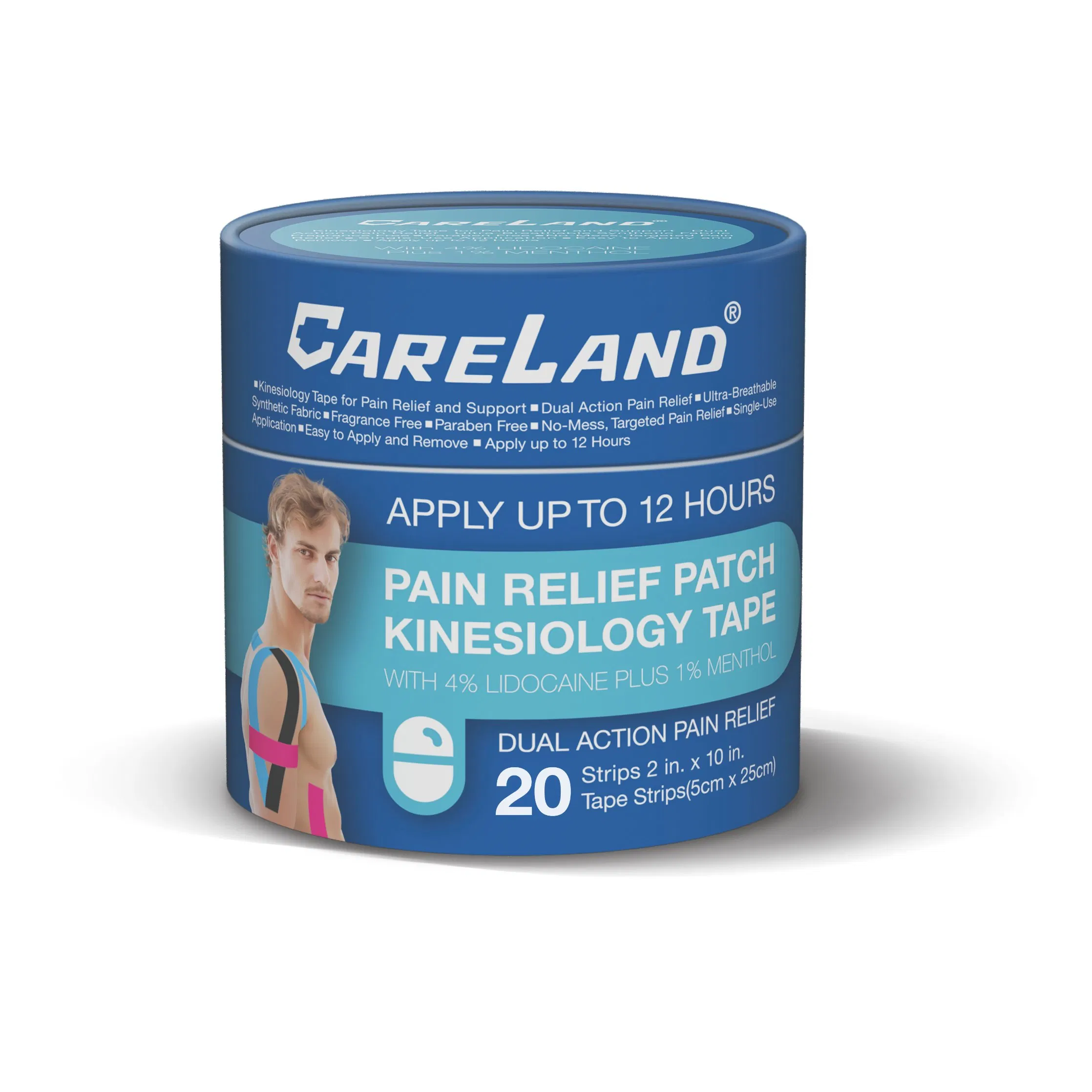 Discount Waterproof Physio Therapy 5cm*25cm Muscle Athletic Support Precut Kinesiology Sports Pain Relief Tape