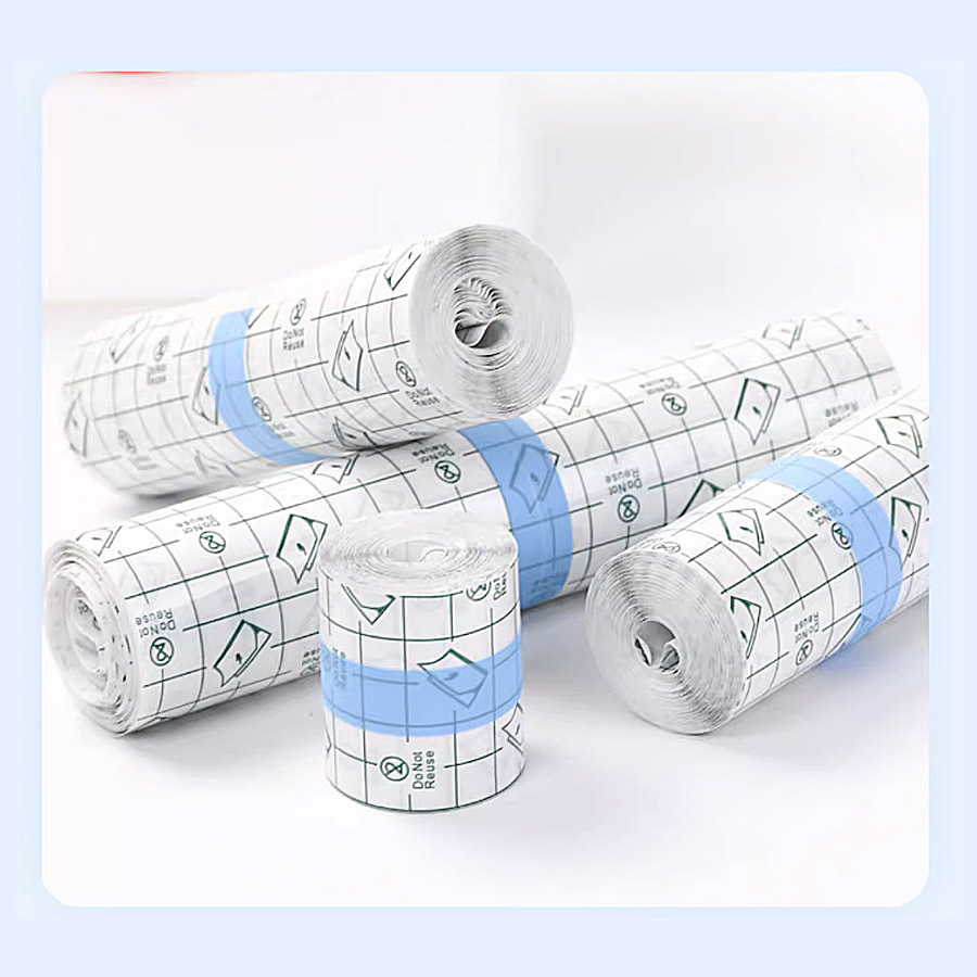PU Film Tape Sticker Medical Waterproof Transparent Bandage Film Showering Swimming Tattoo Breathable Stretch Adhesive Bandage