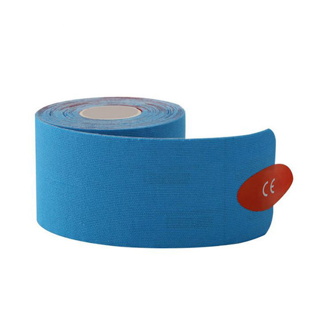 Pre-Cut Kinesiology Tape in Different Colors for Men and Women Who Have Muscle Pains