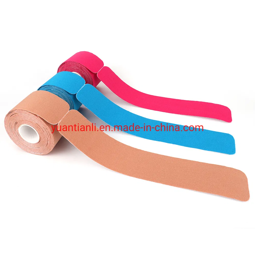 Factory Wholesale Water Resistant Therapeutic Sports Precut Kinesiology Tape