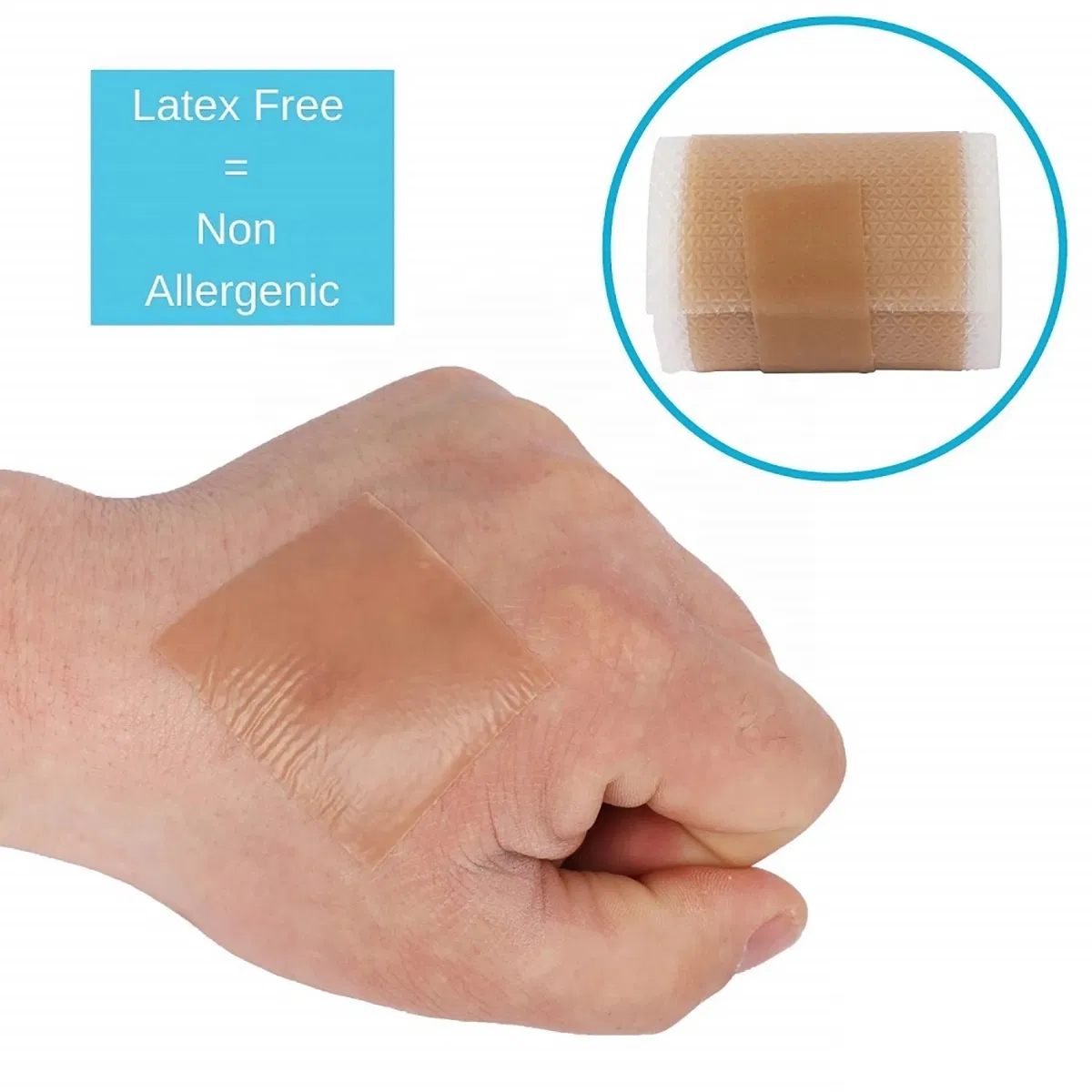 Custom Size Silicone Scar Removal Tape Sheets Medical Grade &amp; Hypoallergenic
