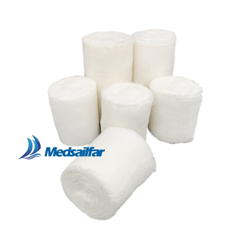 Hospital Wound Dressing Medical Self-Adhesive Cohesive High Elastic Bandage