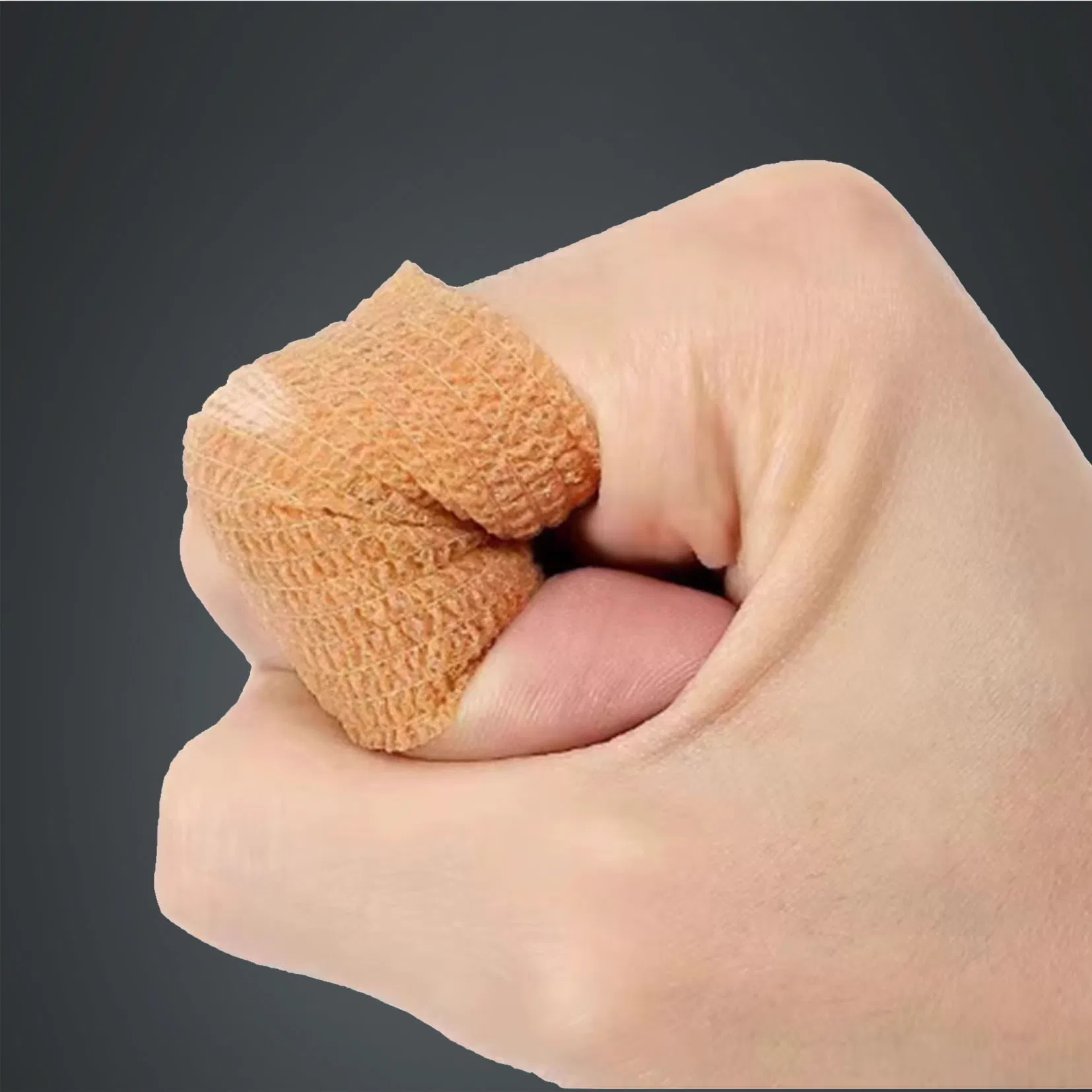 Medical Disposables Non-Woven Self-Adhesive Bandage Vet Wrap High Elastic Self Adhesive Wrap Cohesive Bandage