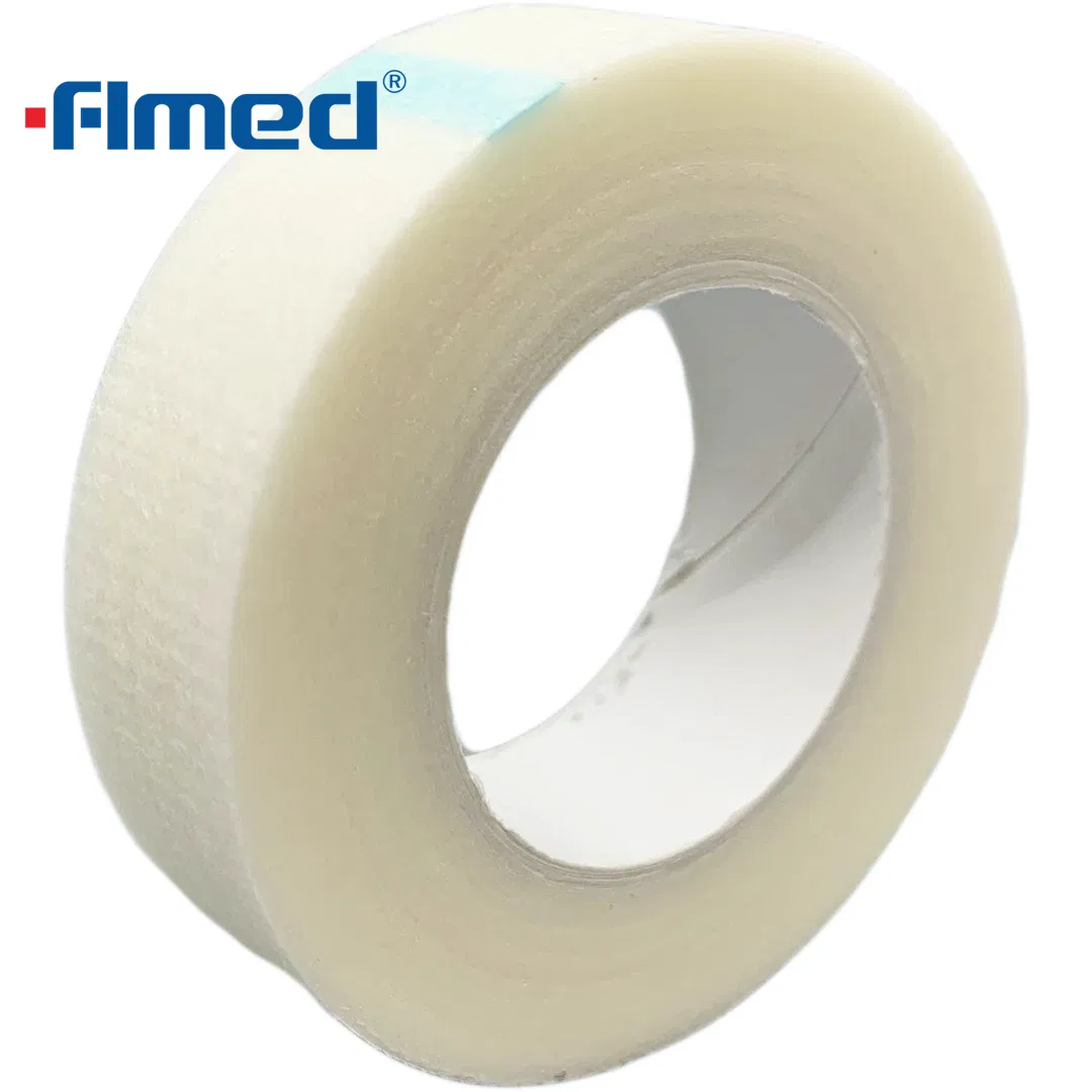 Non-Woven Breathable Adhesive Tape Infusion Tube Fixed Sticker Infusion Plaster Medical Micropore Tape