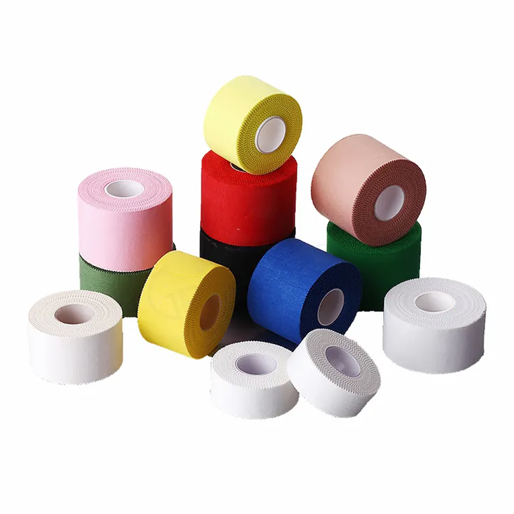Diving Swimming Cotton Zinc Oxide Bandage Strapping Tape Wrist Finger Wrap Tapes Athletic Sports Tape