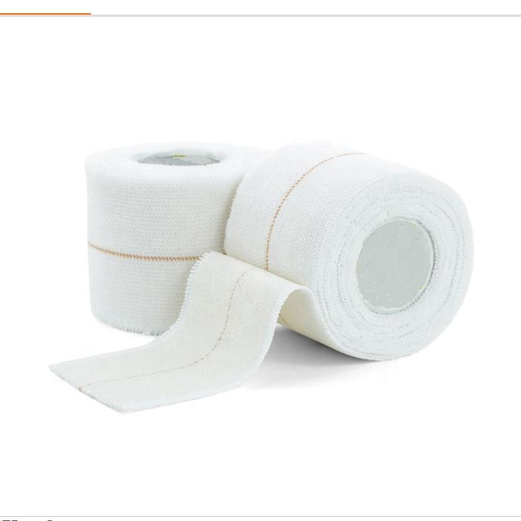 HD344 Heavy Cotton Fabric Strong Adhesive Breathable Elastic Adhesive Bandage Eab