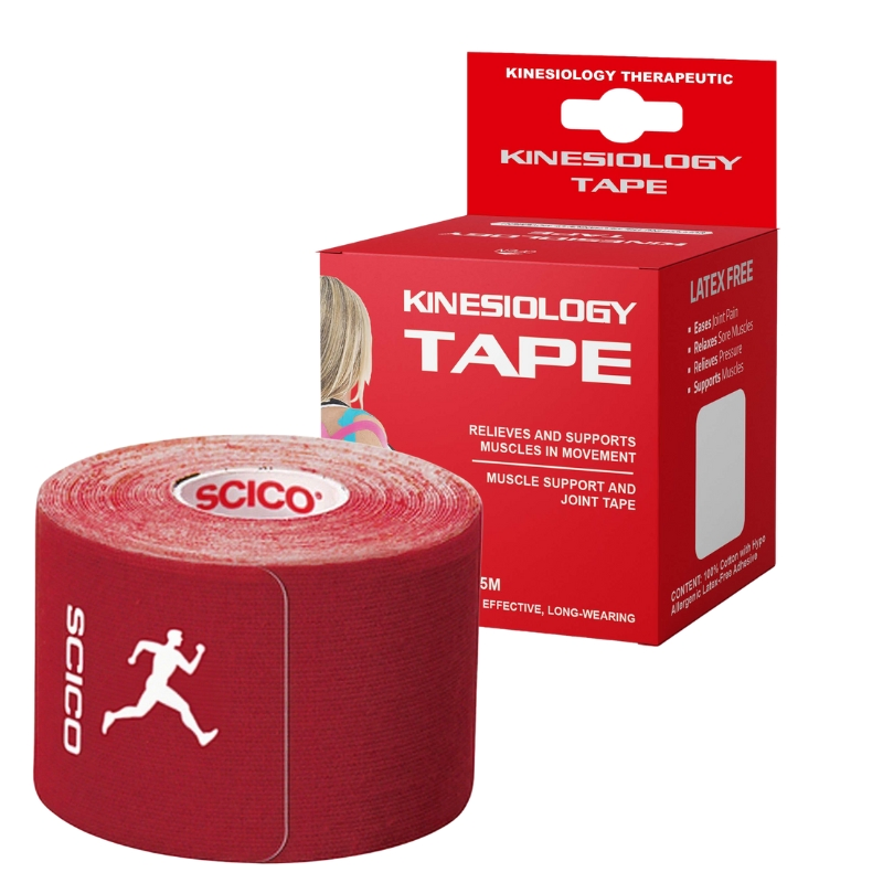 OEM Pattern Printing Pre-Cut Elastic Kinesiology Tape for Knee Ankle