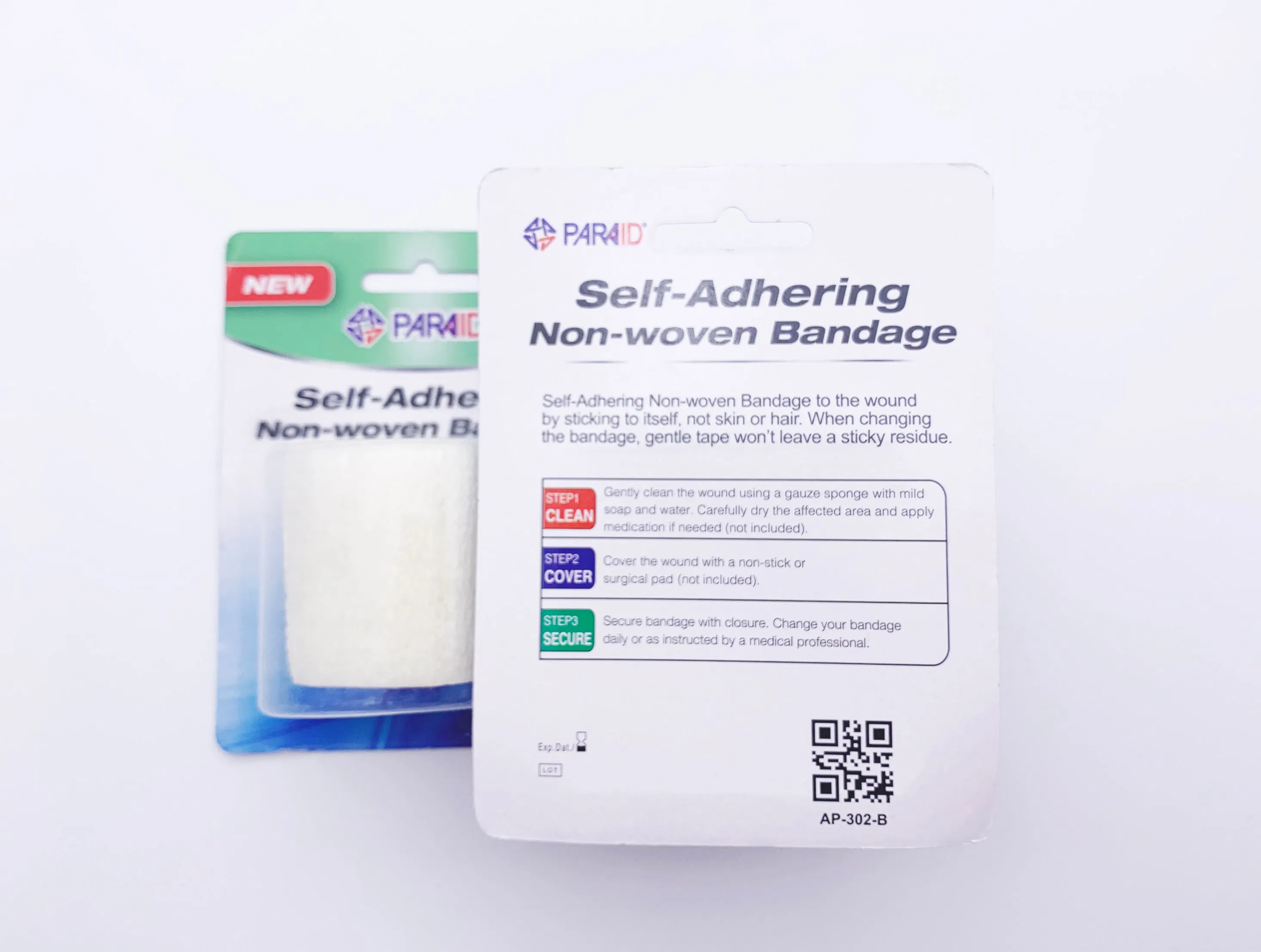 Custom Medical 5cm*4.5m First Aid Self Adhesive Nonwoven Elastic Cohesive Bandage