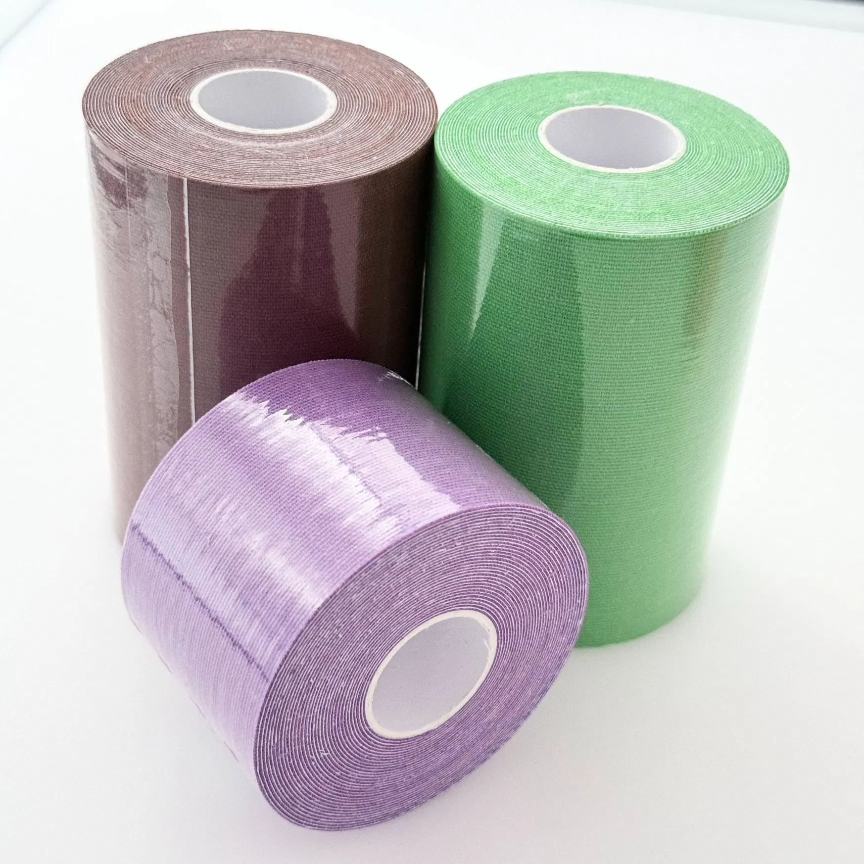 Cotton Strapping Waterproof Precut Unprecut Muscle Kinesios Face Fitness Medical Athletic Sport Kinesiology Tape with CE ISO