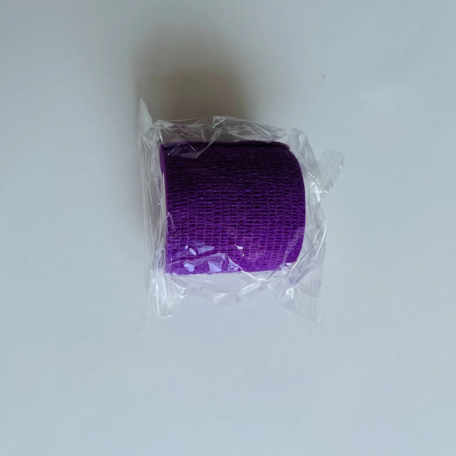 Bulk Wholesale Medical Supply Non Woven Cotton Easy Tear Self Adhesive Vet Wrap Adhesive Elastic Cohesive Bandage with CE ISO