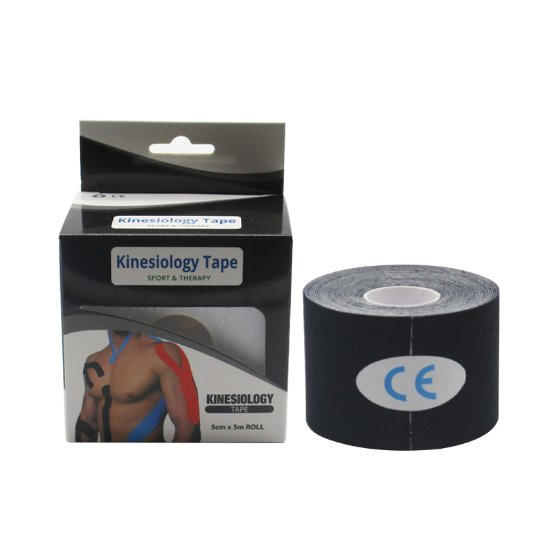 Cotton Plain Waterproof High Quality Muscle Therapy Kinesiology Tape Size 5cmx5m Sports Therapy Taping Kintape Ktape
