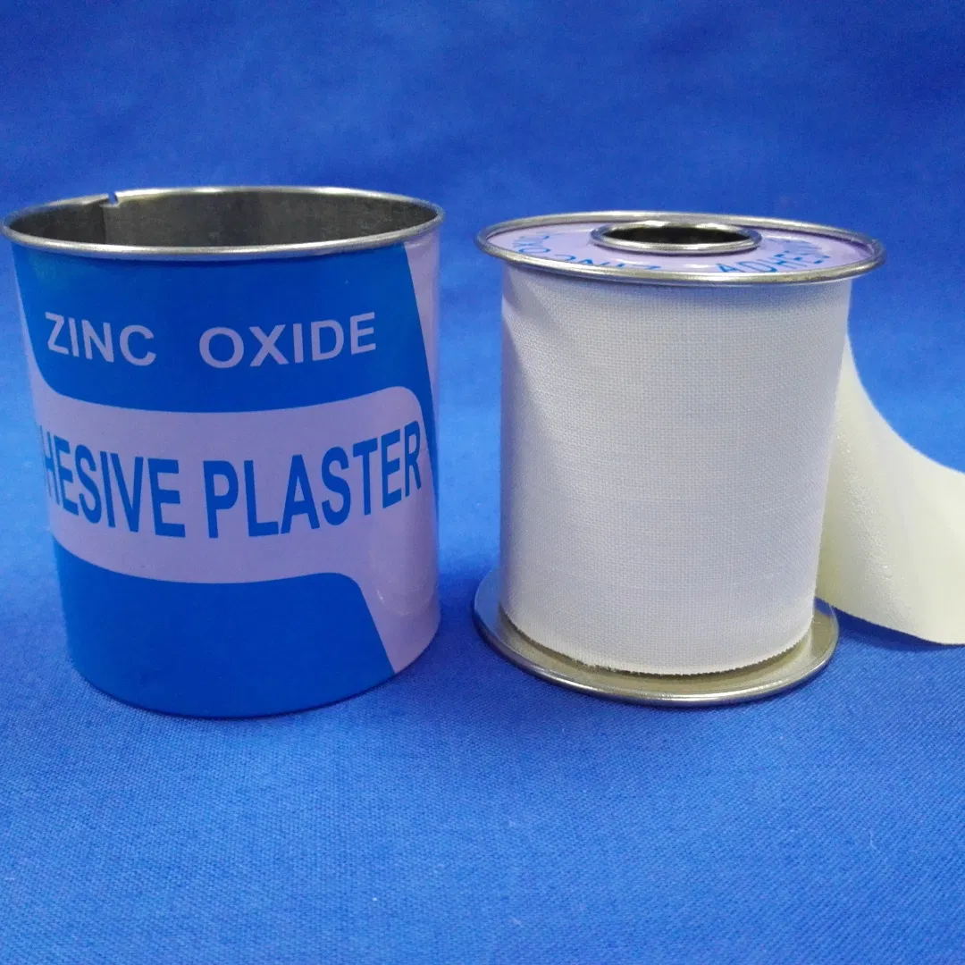 Non-Sterile Medical 100% Cotton Hot Melt Adhesive/Latex-Free Glue/Zinc Oxide Glue Rigid Strapping Tape Rubber Zinc Oxide Blister Prevention Tape