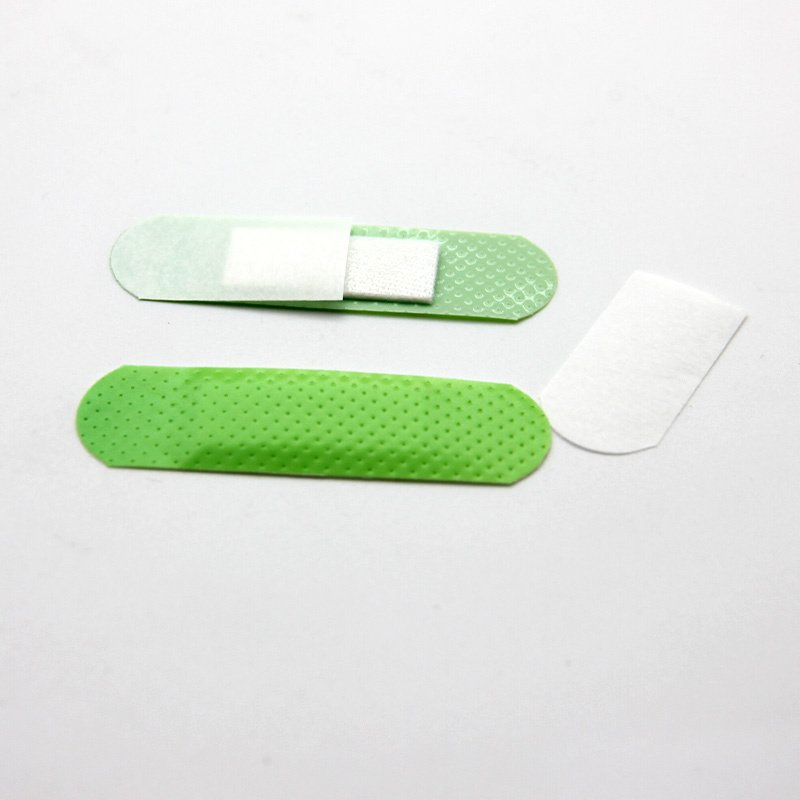 Custom 76X38mm Anti-Bacterial Sheer Assorted Neo Colors Adhesive Bandage