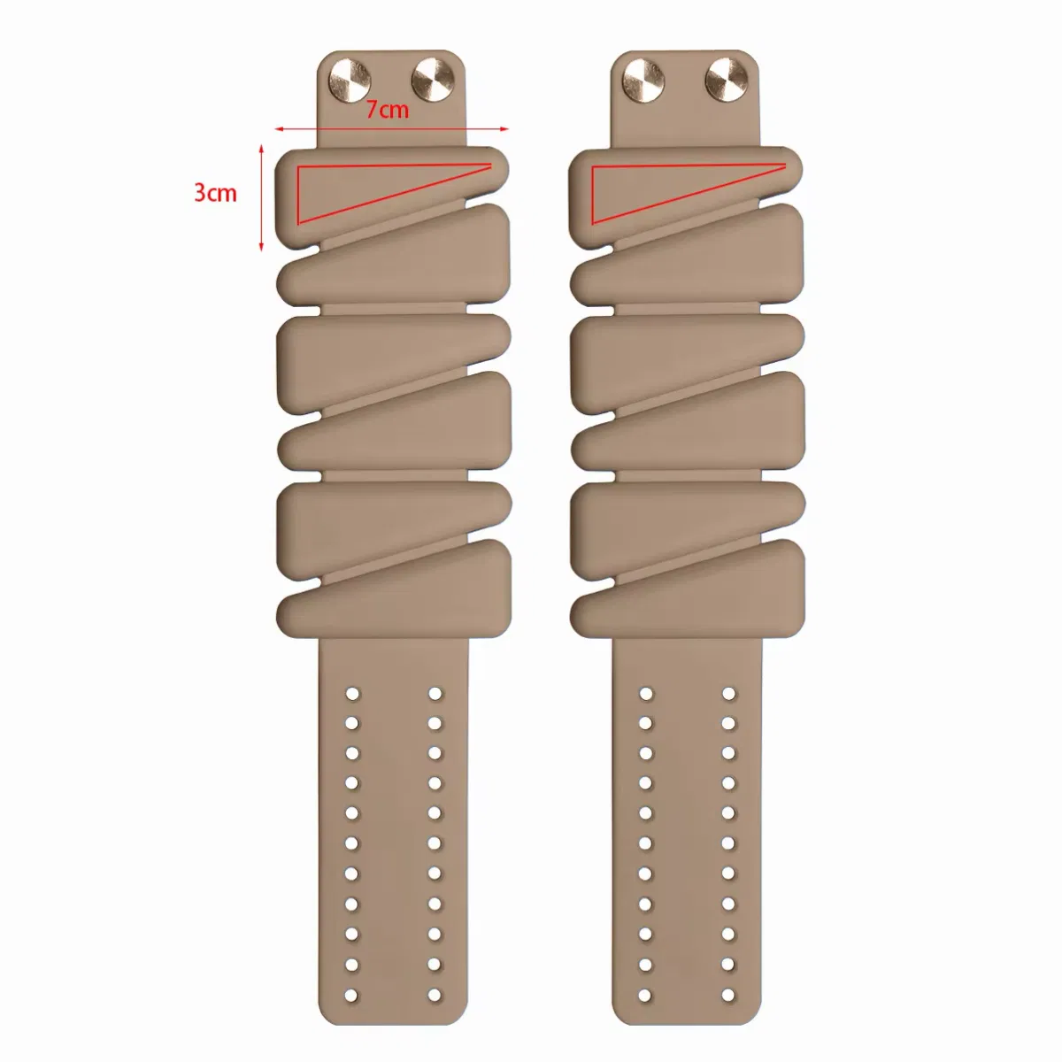 Best Durable Customizable Silicone Ankle Arm Weights Ring for Fitness