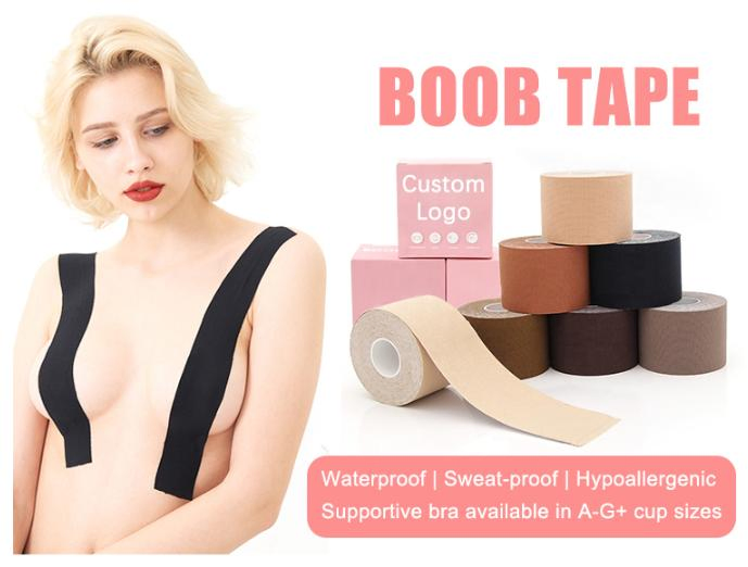 Sticky Body Tape Waterproof Invisible Medical Grade Adhesive Instant Breast Lifts Women's Bra Boobs Tape