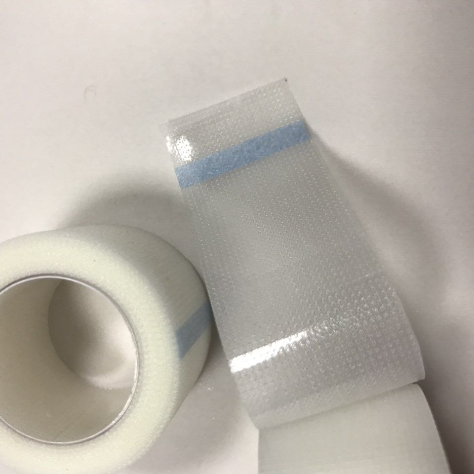 Free Sample Medical Surgical Adhesive Bandage PE Transparent Waterproof Tape