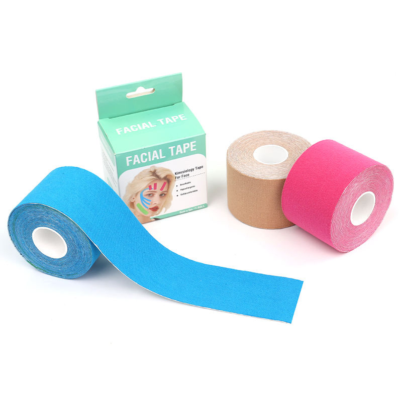 Good Surface Kinesiology Sports Facial Tape Colorful Bandages