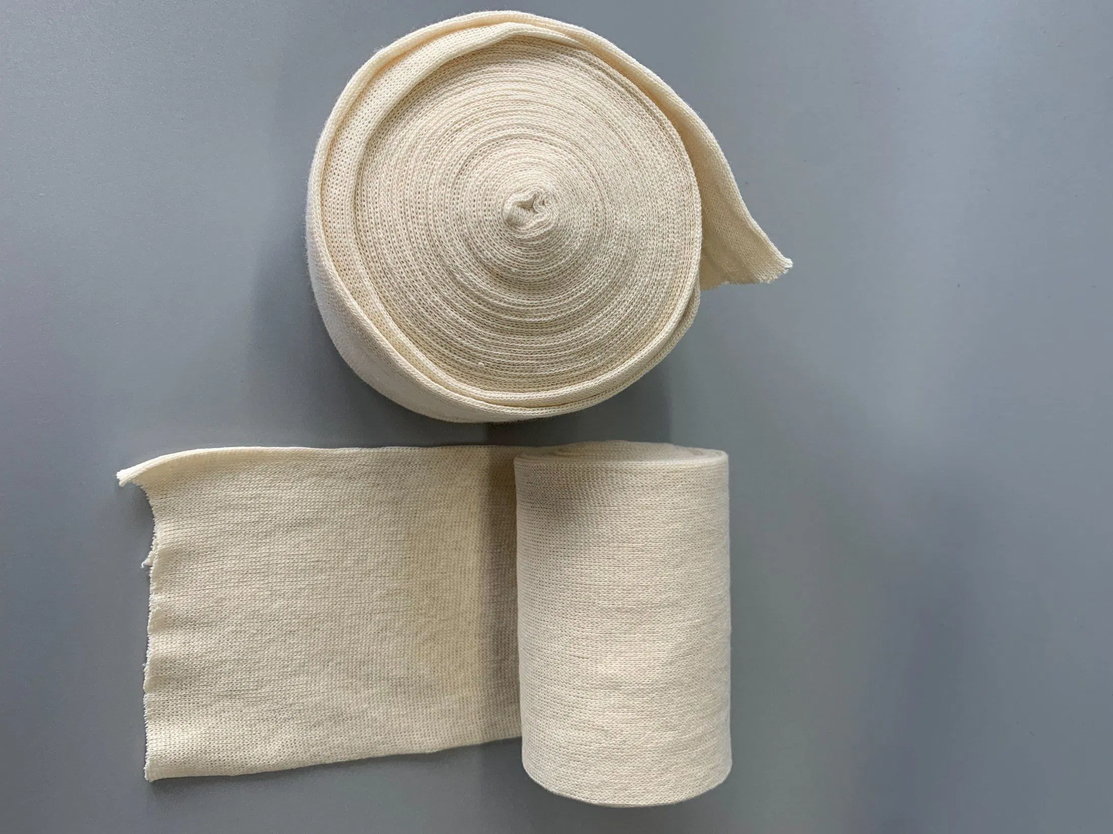 Disposable Medical Tubular Bandage Cotton and Rubber Material with Customized Logo (CE/ISO/FDA/SFDA/MDMA)