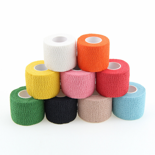 OEM/ODM Medical-Grade Cotton Cohesive Bandage Self-Adhesive Elastic Bandage with Latex Free