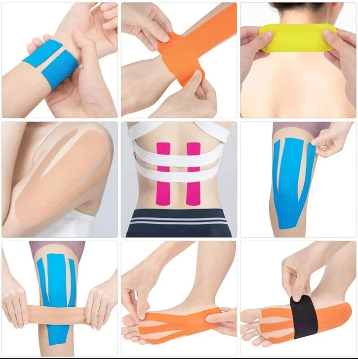 Manufacture Custom Color Pre-Cut Kinesiology Tape
