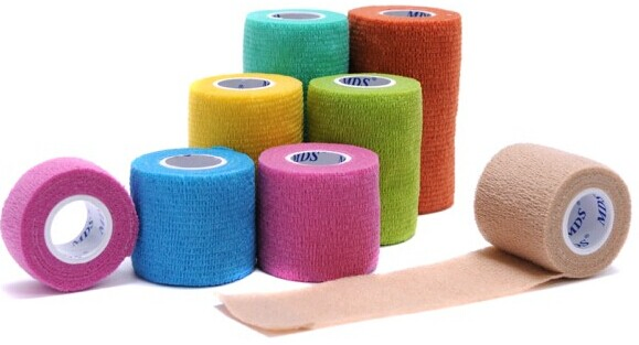 Custom Cotton Strapping Roll Waterproof Pre-Cut Muscle Kinesiology Face Tape Fitness Medical Athletic Sport Kinesiology Tape