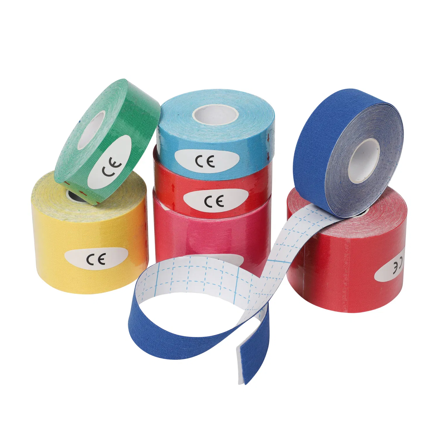 Cotton No Allergy Comfortable Medical Athletic Wrist Breathable Adhesive Elastic Physical Therapy Muscle Ktape Kinesiology Tape Sport Foam Tape for Athletes