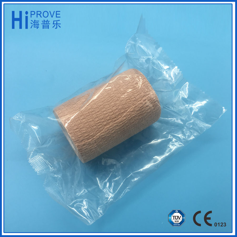 High Quality Latex Free Cotton Self Adhesive Cohesive Bandage Wrap Waterproof Bandage for Sports Pet Care
