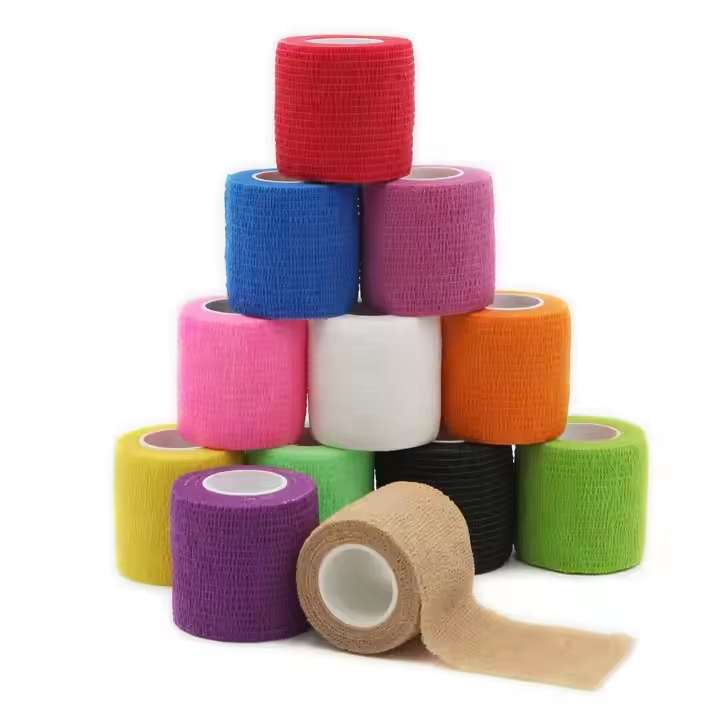 Bulk Wholesale Bitter Vet Wrap Elastic Self Adhesive Bitter Veterinary Cohesive Bandage