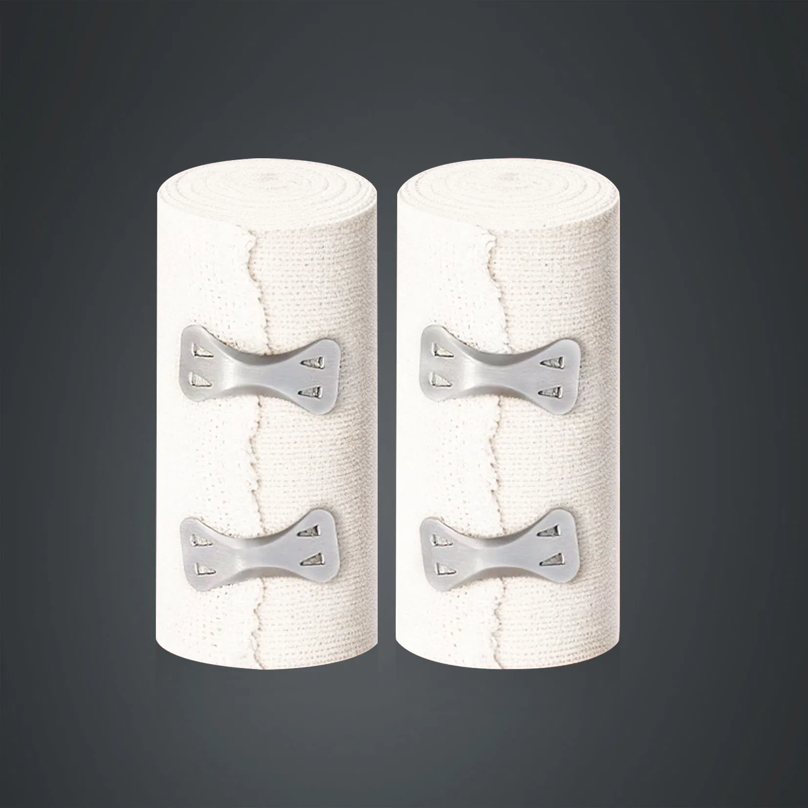 Medical Supply Cotton Polyester High Elastic Bandage Non Adhesive Bandage for Sports Protection