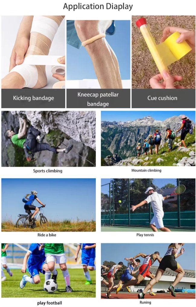 PU Foam Bandage Breathable Sports Tape Polyurethane Foam Under Wrap Bandage