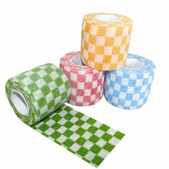 Elastic Tape Cohesive Athletic Bandage Self-Adhesive Football Grip Sock Sports Tape Soft Breathable Hand Guard Protective